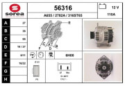 56316 Alternátor EAI