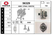 56329 Alternátor EAI