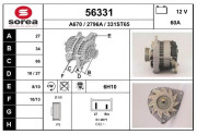 56331 Alternátor EAI