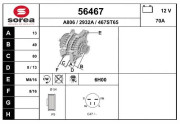 56467 Alternátor EAI