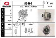 56492 EAI alternátor 56492 EAI