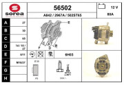 56502 EAI alternátor 56502 EAI