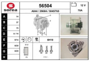 56504 Alternátor EAI