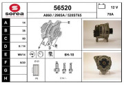 56520 Alternátor EAI