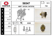 56547 Alternátor EAI