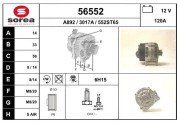 56552 Alternátor EAI