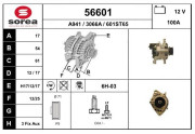 56601 EAI alternátor 56601 EAI