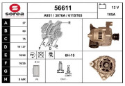 56611 Alternátor EAI