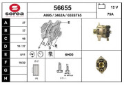 56655 EAI alternátor 56655 EAI