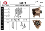 56674 Alternátor EAI