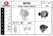 56703 Alternátor EAI