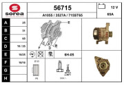 56715 EAI alternátor 56715 EAI