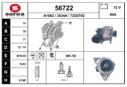 56722 Alternátor EAI