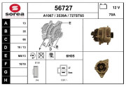 56727 EAI alternátor 56727 EAI