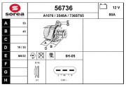 56736 EAI alternátor 56736 EAI