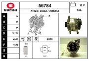 56784 EAI alternátor 56784 EAI