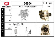 56806 Alternátor EAI