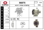 56875 EAI alternátor 56875 EAI
