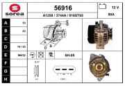 56916 Alternátor EAI