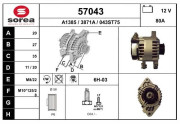 57043 EAI alternátor 57043 EAI