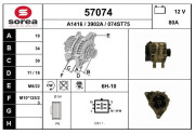 57074 Alternátor EAI