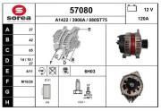 57080 EAI alternátor 57080 EAI