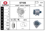 57105 Alternátor EAI