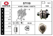 57110 Alternátor EAI