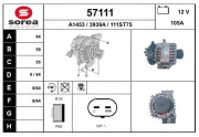 57111 EAI alternátor 57111 EAI