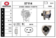 57114 Alternátor EAI