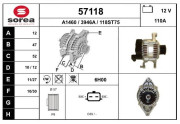 57118 EAI alternátor 57118 EAI