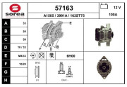 57163 EAI alternátor 57163 EAI