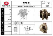 57251 Alternátor EAI