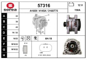 57316 EAI alternátor 57316 EAI