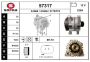 57317 EAI alternátor 57317 EAI