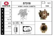 57318 Alternátor EAI