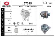 57345 EAI alternátor 57345 EAI