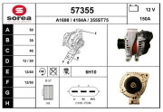 57355 EAI alternátor 57355 EAI