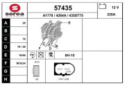 57435 Alternátor EAI