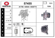 57455 EAI alternátor 57455 EAI