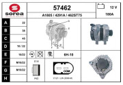 57462 EAI alternátor 57462 EAI