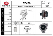 57470 EAI alternátor 57470 EAI