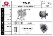 57493 EAI alternátor 57493 EAI