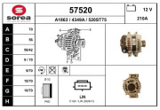 57520 EAI alternátor 57520 EAI
