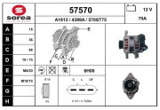 57570 EAI alternátor 57570 EAI