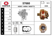 57660 EAI alternátor 57660 EAI