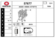 57677 EAI alternátor 57677 EAI