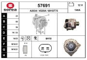 57691 EAI alternátor 57691 EAI