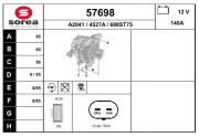 57698 EAI alternátor 57698 EAI