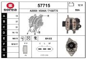 57715 EAI alternátor 57715 EAI